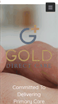 Mobile Screenshot of golddirectcare.com